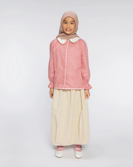 Image of Ella shirt Kids Stripped Pink