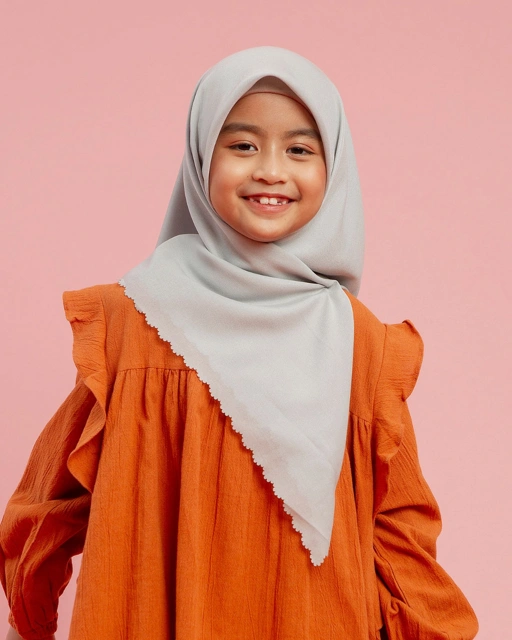 Image of Halwa Voal Hijab Mom & Kids