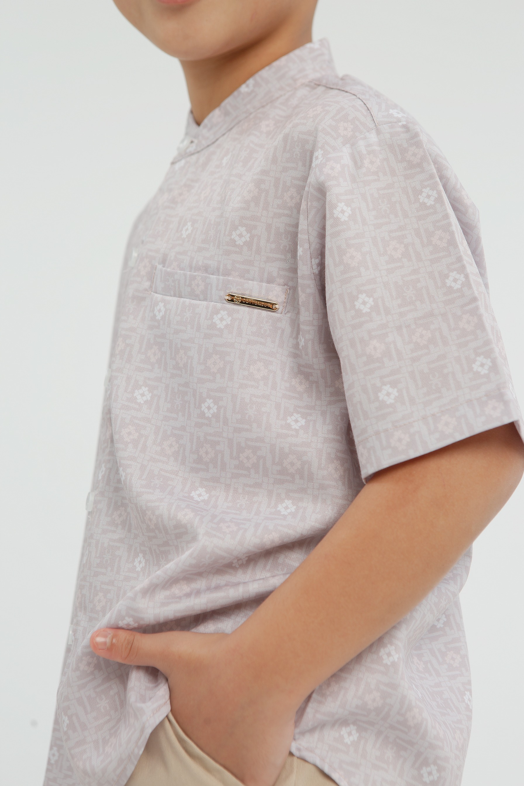 Alaia shirt Kids (Beige,Soft Pink,Black)