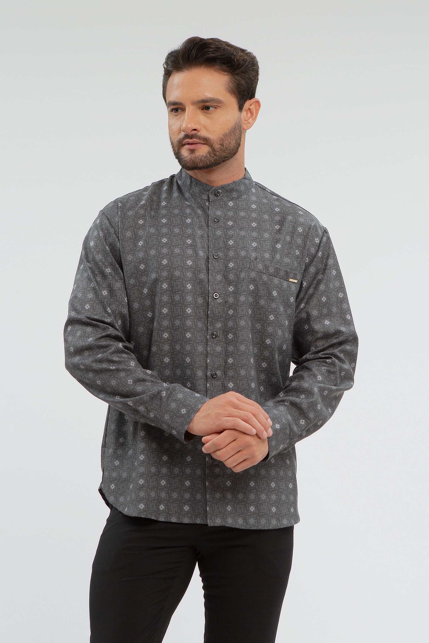 Alaia shirt Man Short Sleeves & Long Sleeves (Beige,Soft Pink,Black)