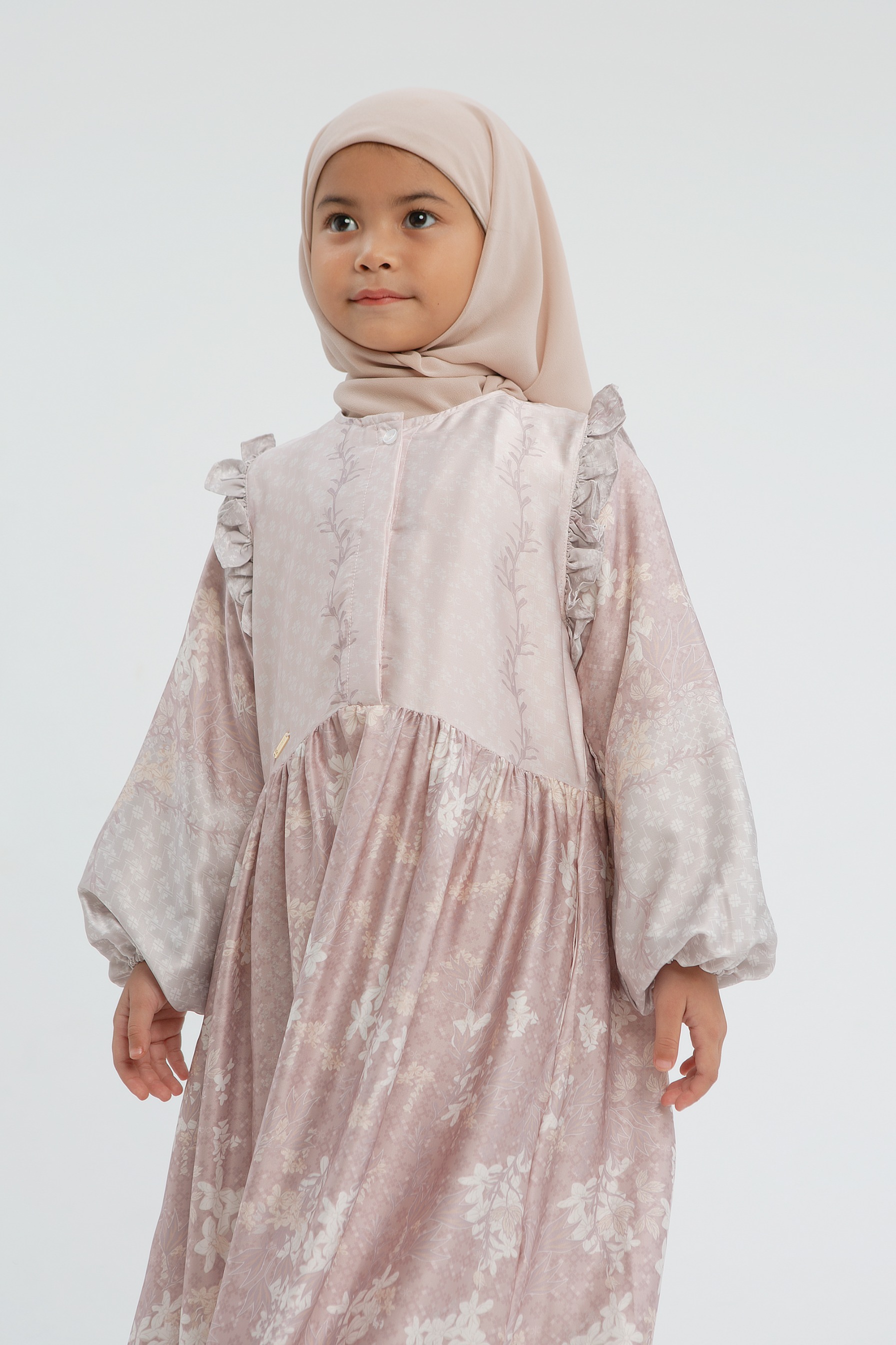Alaia dress Kids (Beige,Soft Pink,Black)