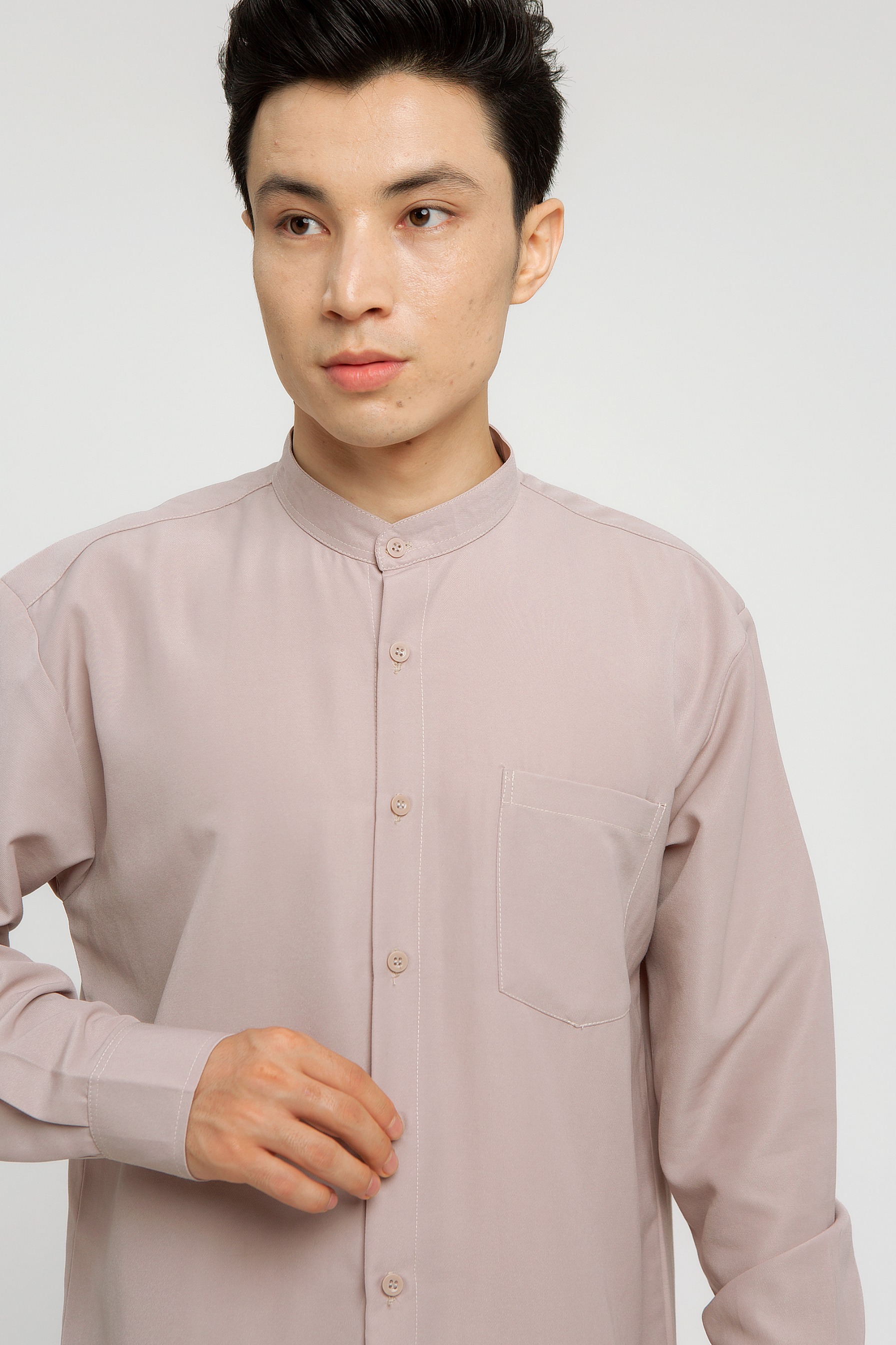 Zaida shirt Dad & Kids (Sand,Taupe,Black)