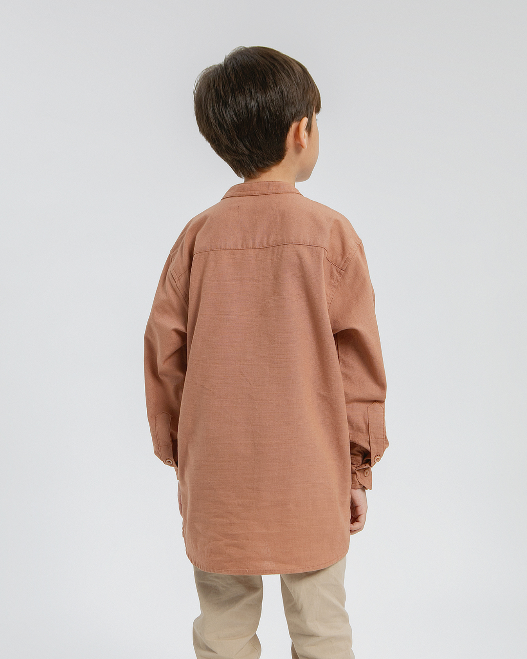 Jadira shirt kurta Kids Mocha Mousse