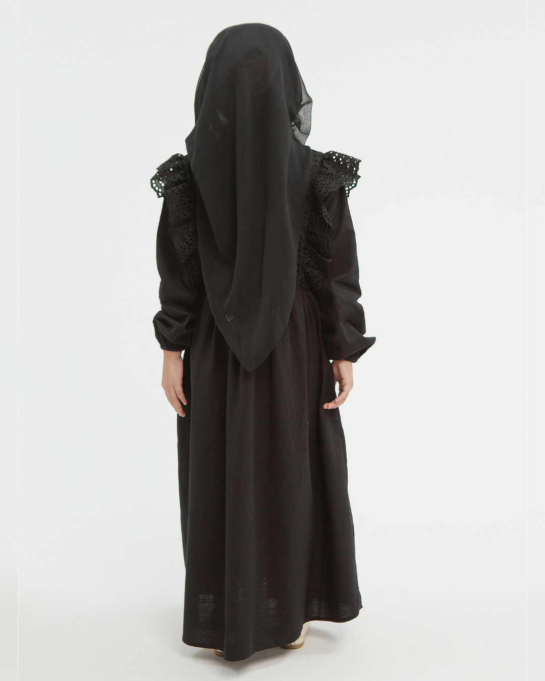 Kamila dress Kids (Milo,White,Black)