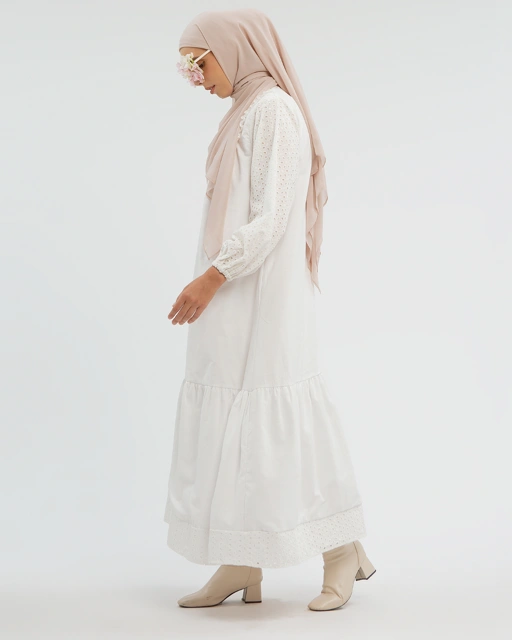 Image of Kamila dress Mom (Milo,White,Black)