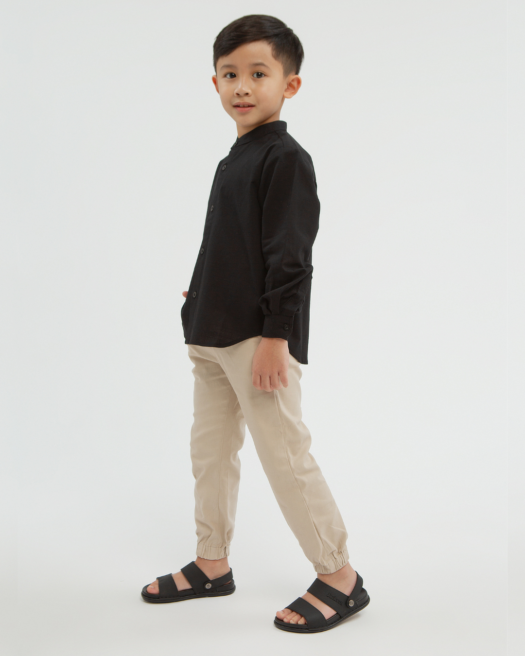 Kamila shirt Kids (Milo,White,Black)