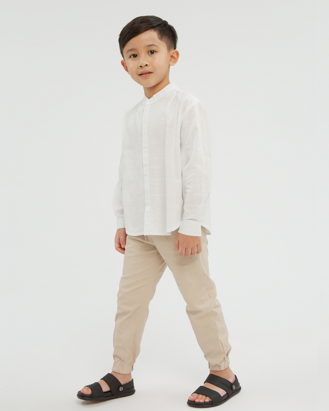Kamila shirt Kids (Milo,White,Black)