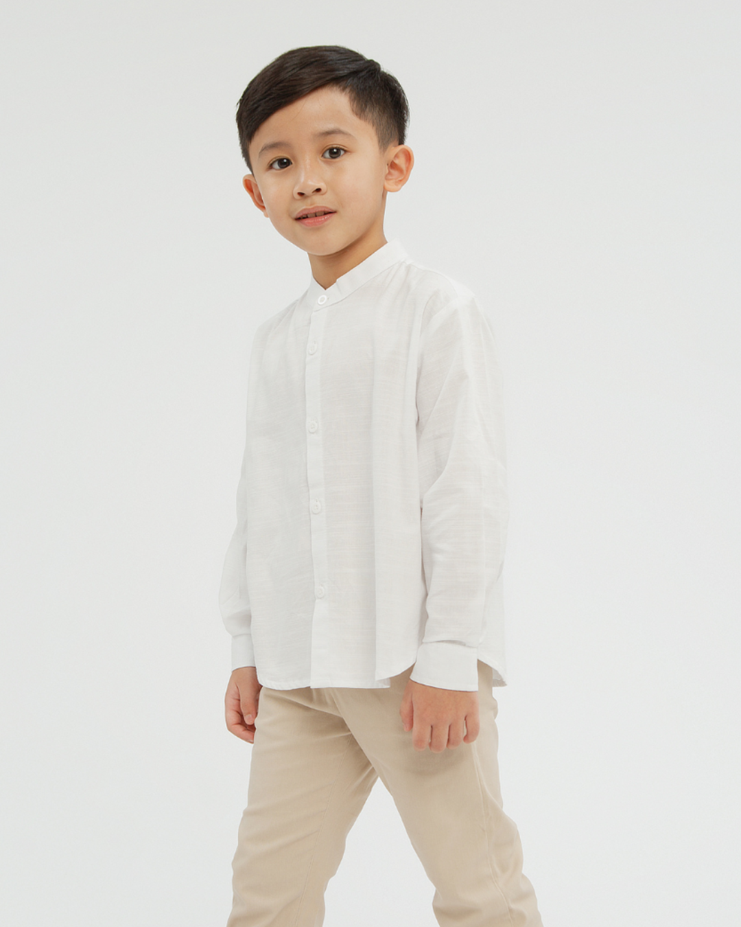 Kamila shirt Kids (Milo,White,Black)