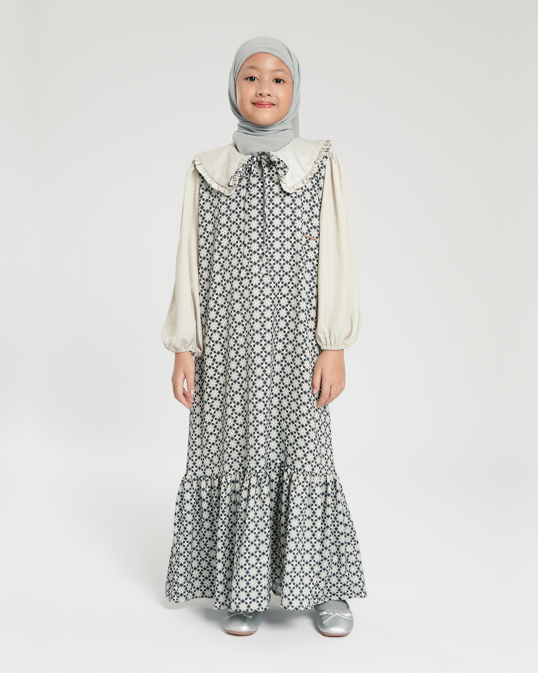 Kayana dress Kids Beige