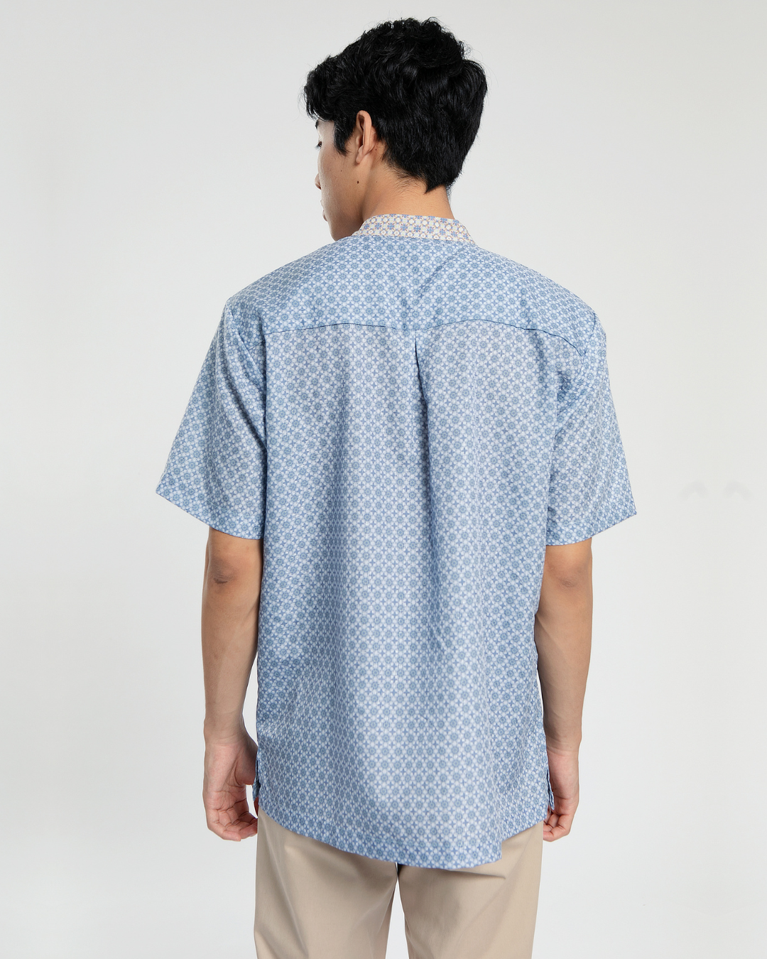 Kayana shirt Dad Pinkish Blue