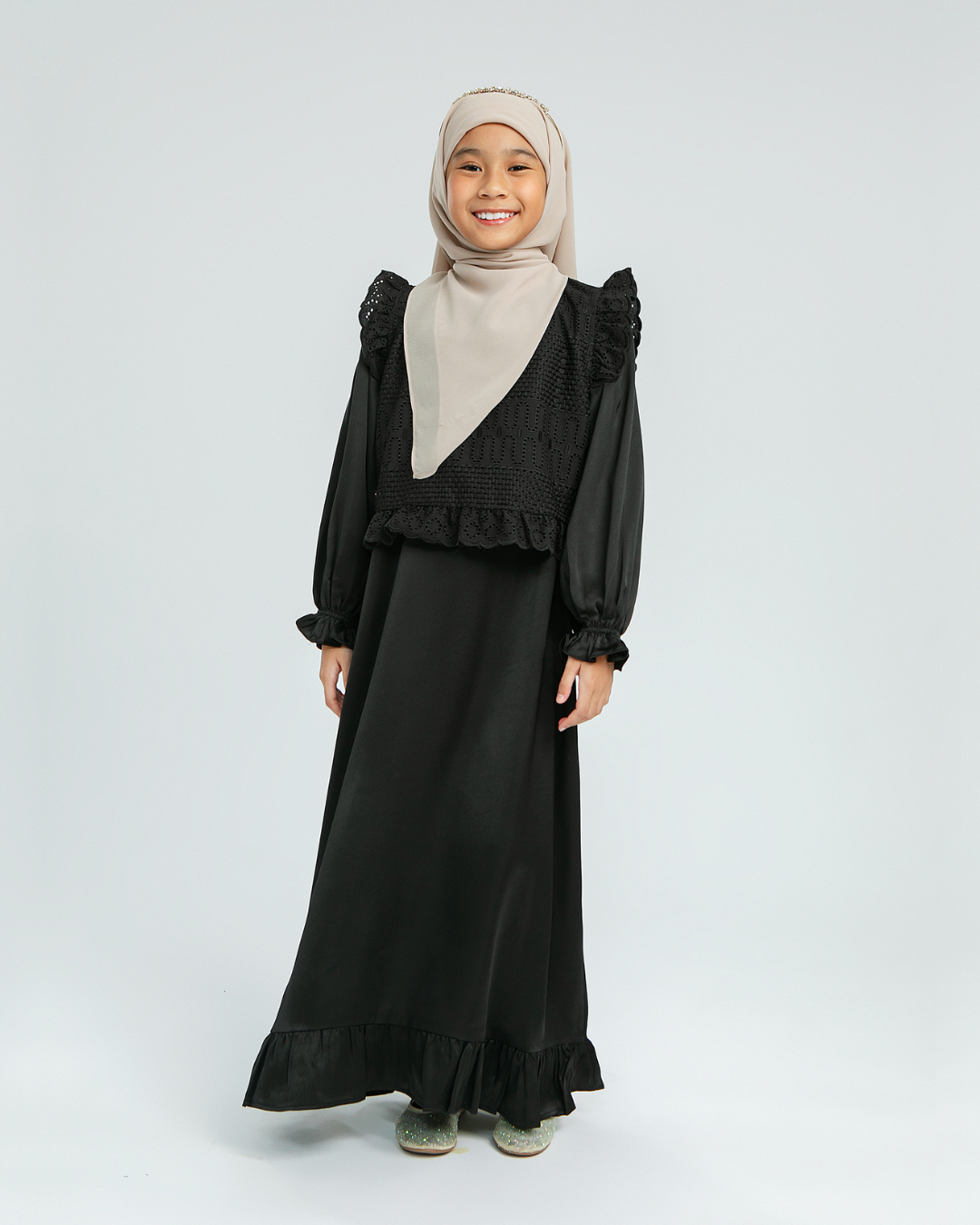 Keinarra dress Kids 2.0(White, Black)