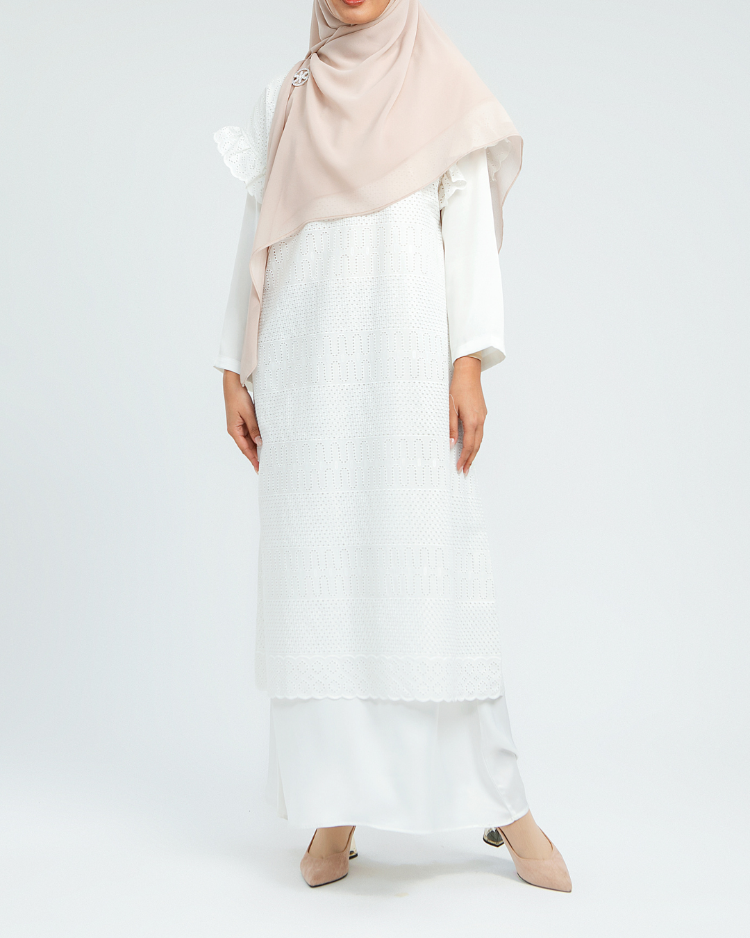Keinarra dress Mom 2.0(White, Black)