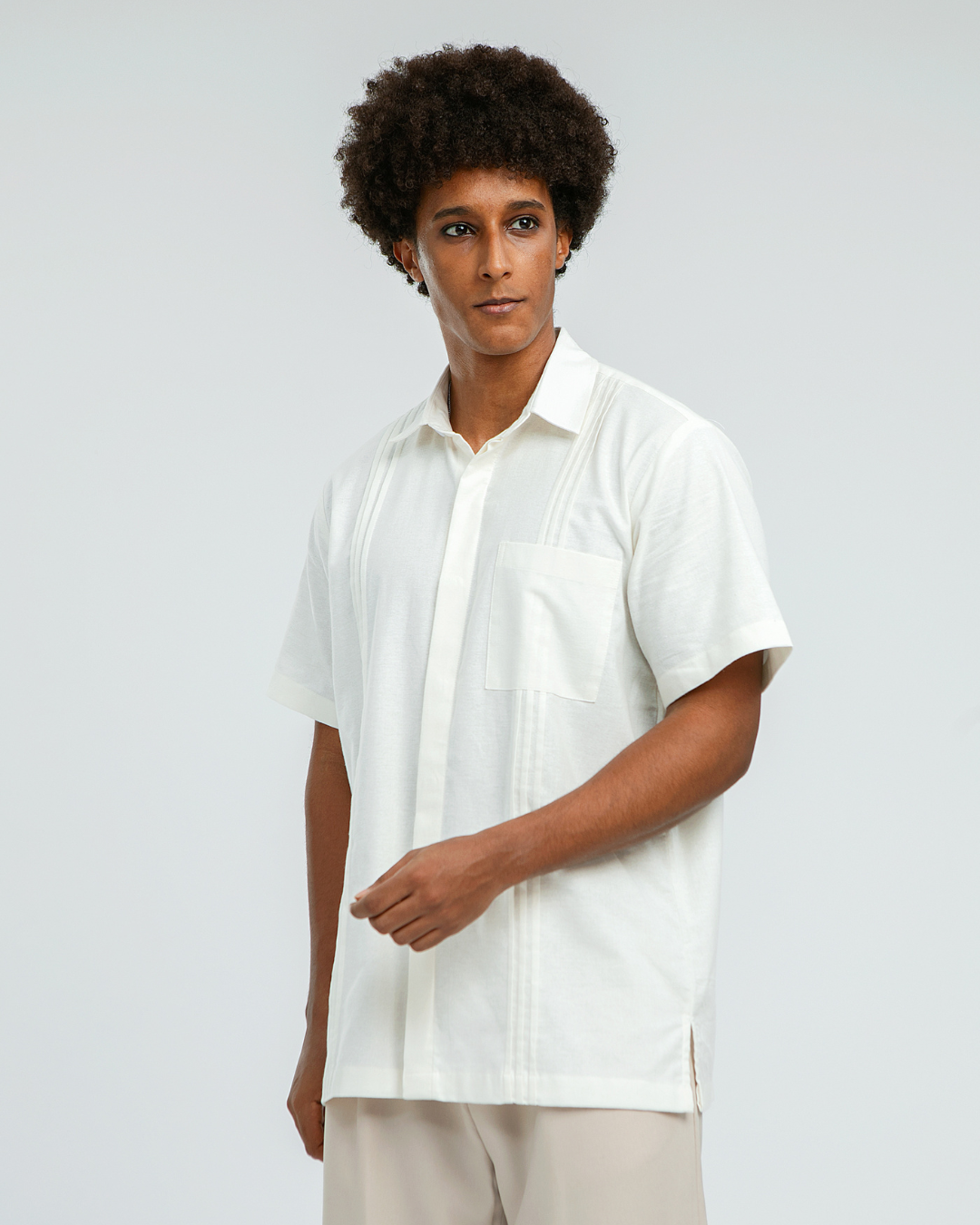 Keinarra shirt Dad 2.0(White, Black)
