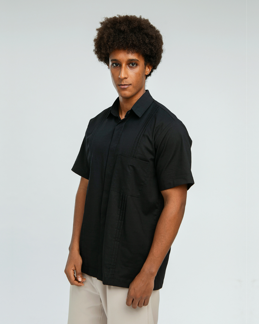 Keinarra shirt Dad 2.0(White, Black)