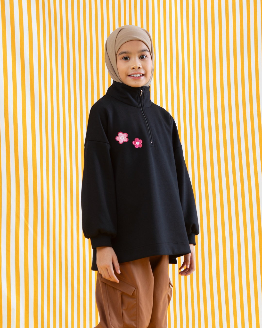 Kyra Sweatshirt Kids Black