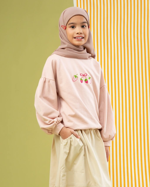 Image of Lumi T-shirt Kids Dusty Pink