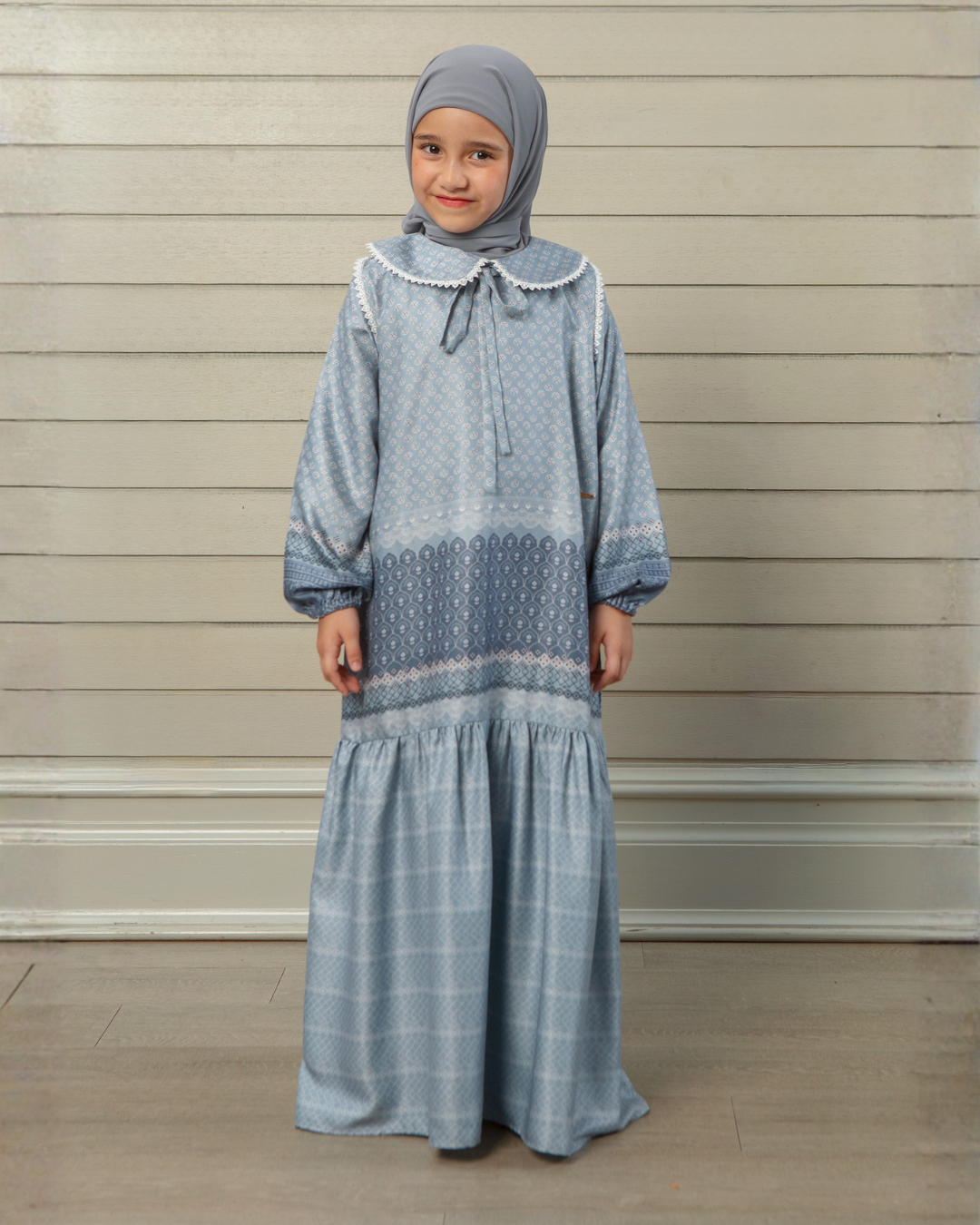 Samira dress Kids Blue