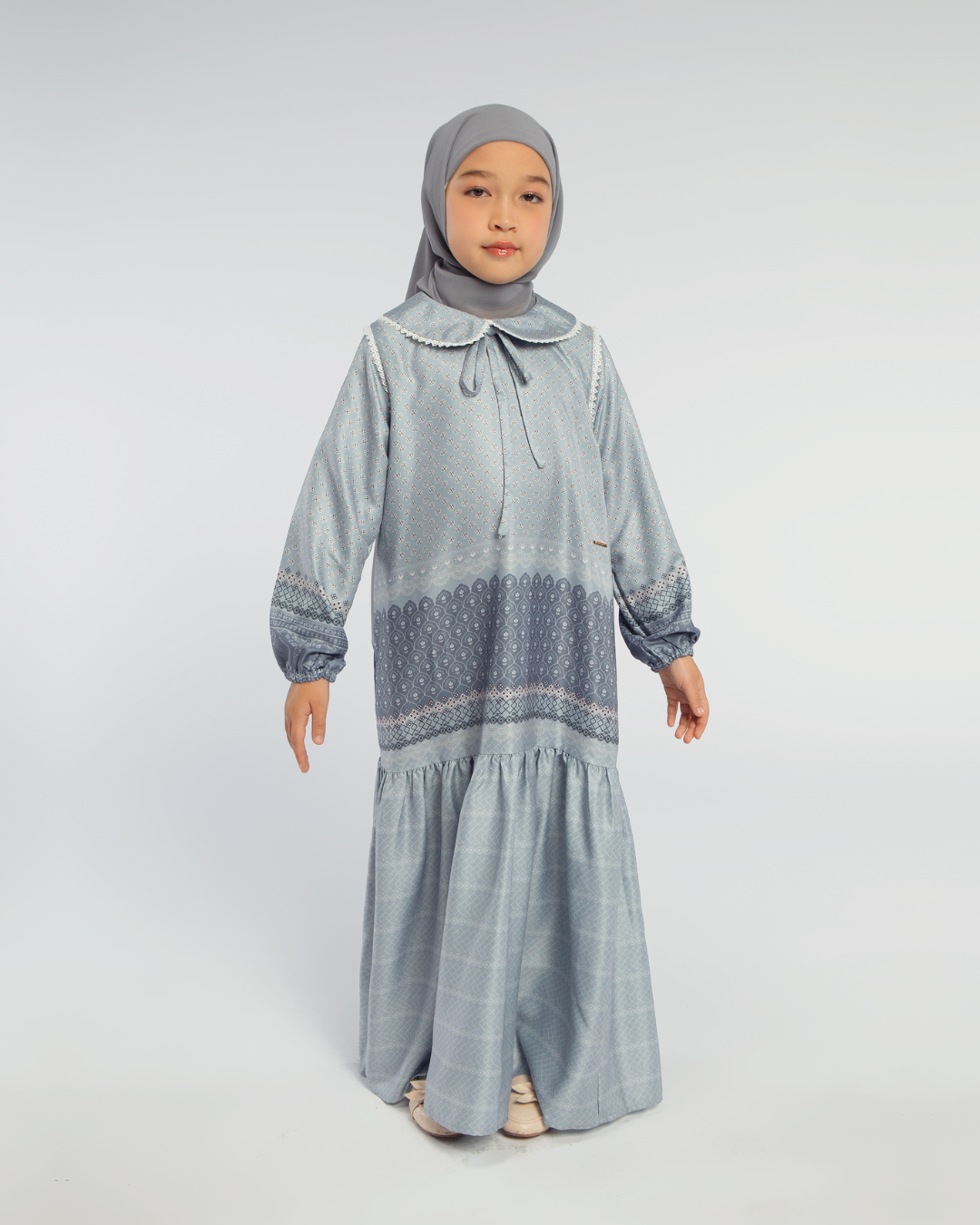 Samira dress Kids Blue