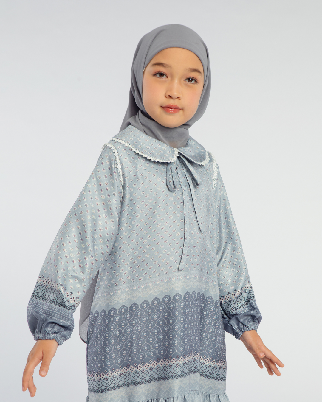 Samira dress Kids Blue