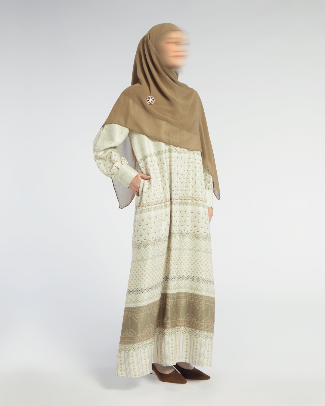 Samira dress Mom Cream