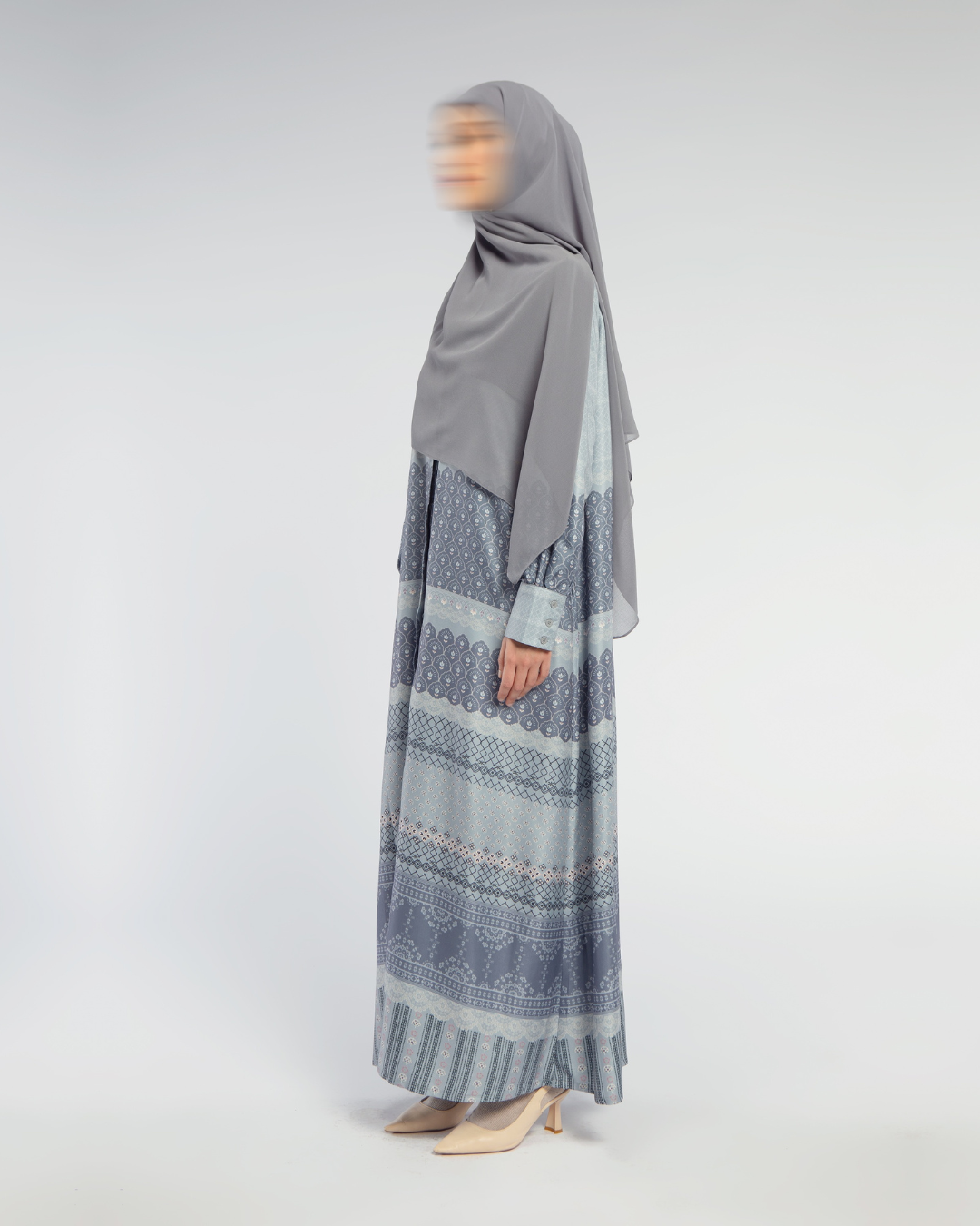 Samira dress Mom Blue