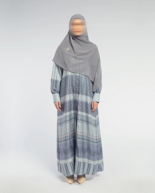 Image of Samira dress Mom Blue