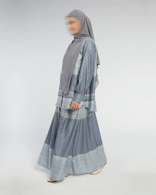 Image of Samira set Mom Blue