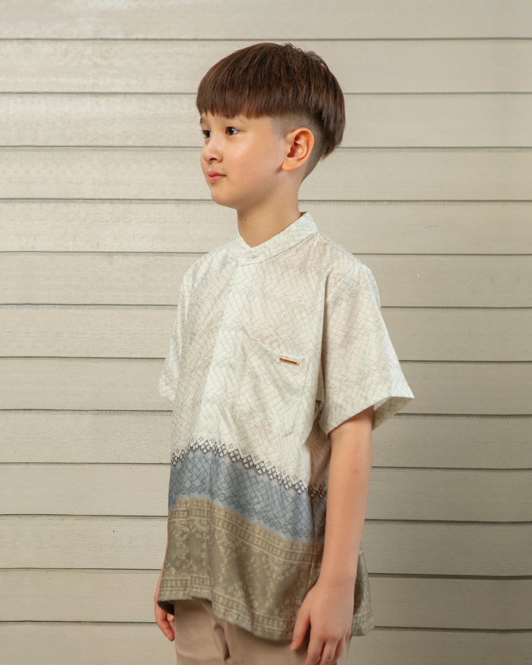 Samira shirt Kids Cream