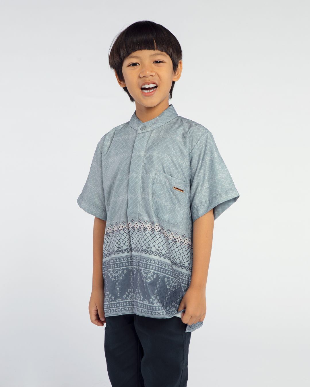 Samira shirt Kids Blue