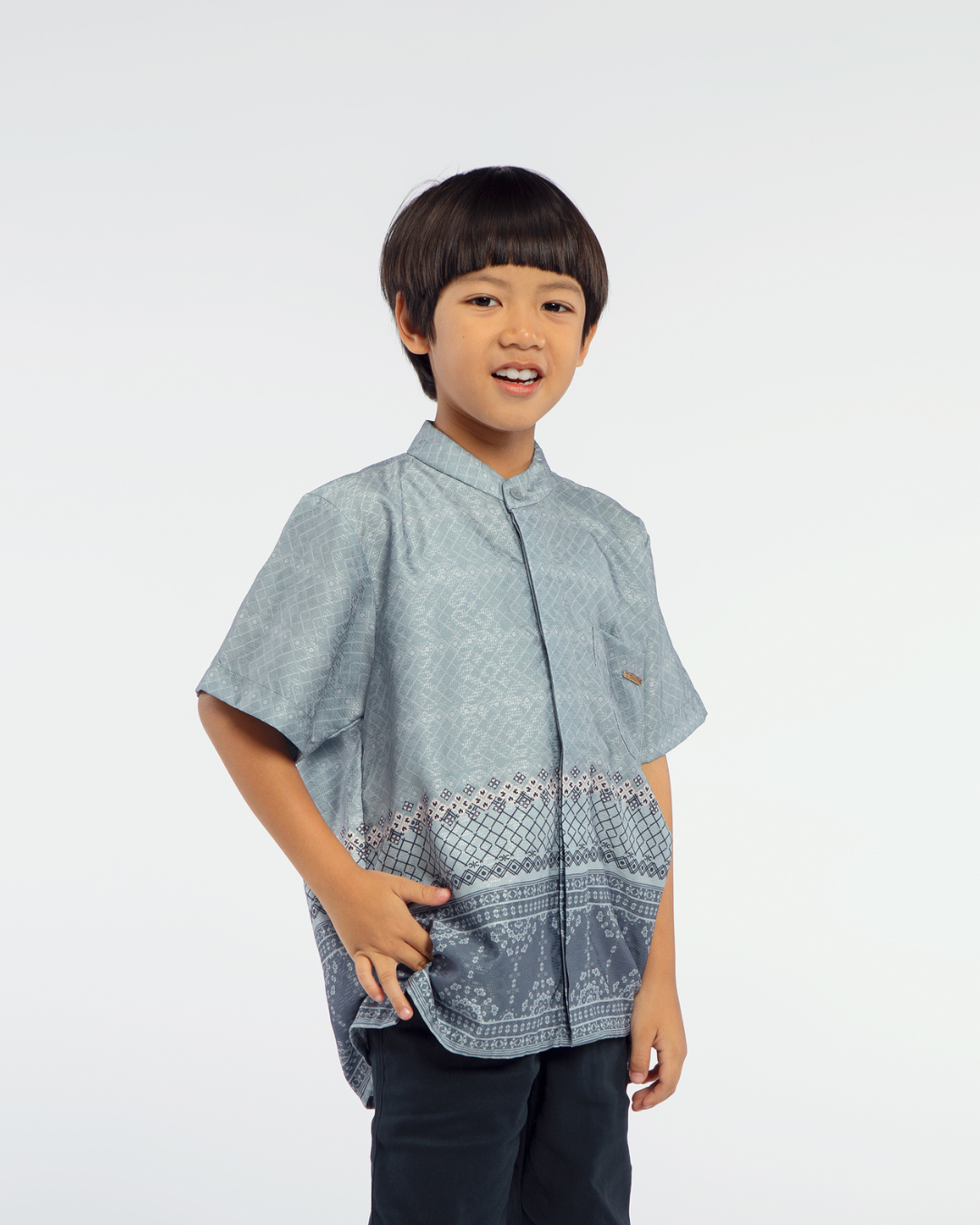 Samira shirt Kids Blue