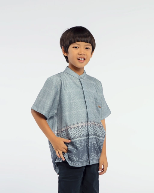 Samira shirt Kids Blue