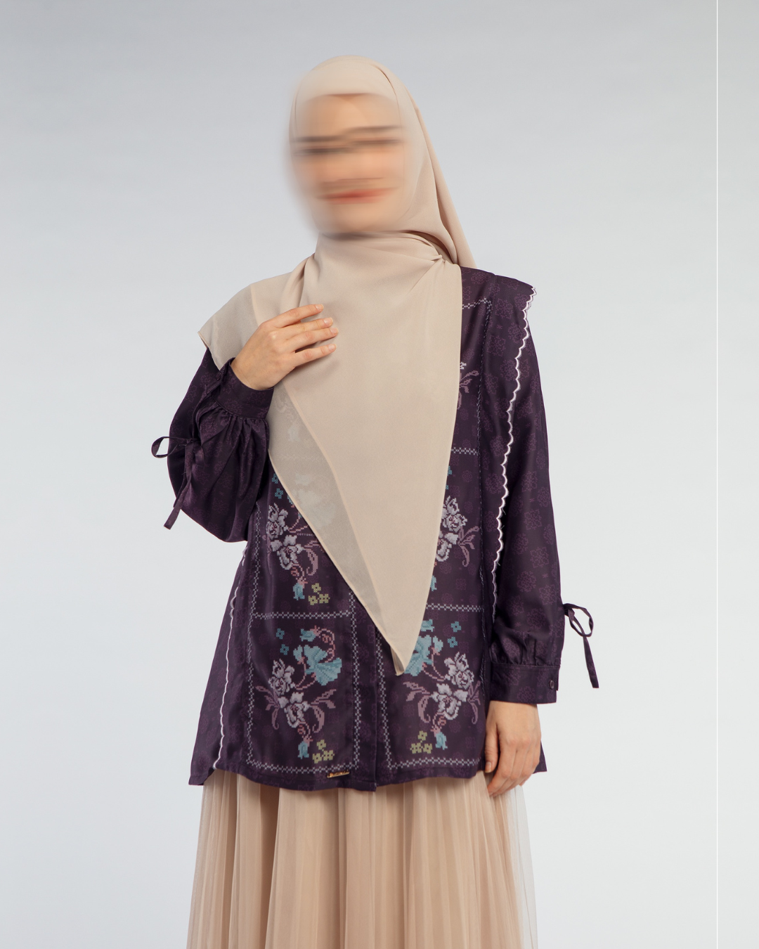 Serene blouse Mom Burgundy
