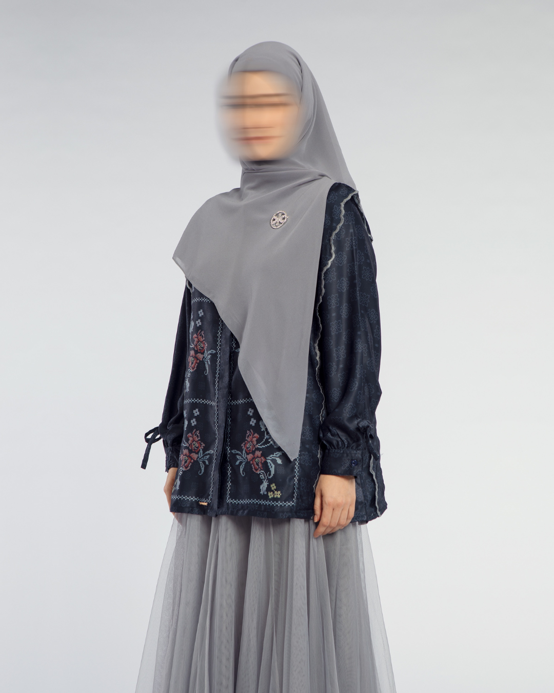 Serene blouse Mom Navy