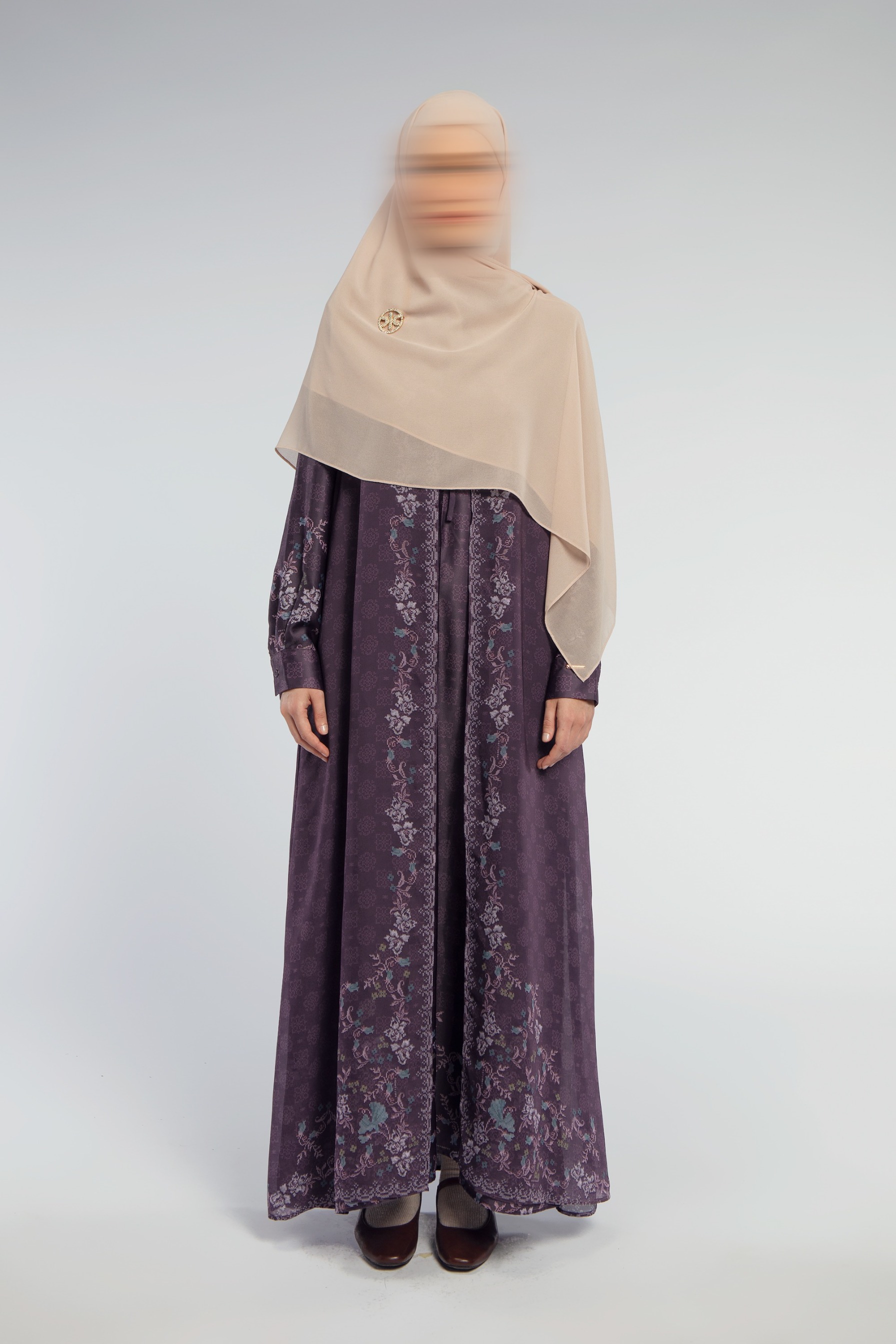 Serene dress Mom Burgundy