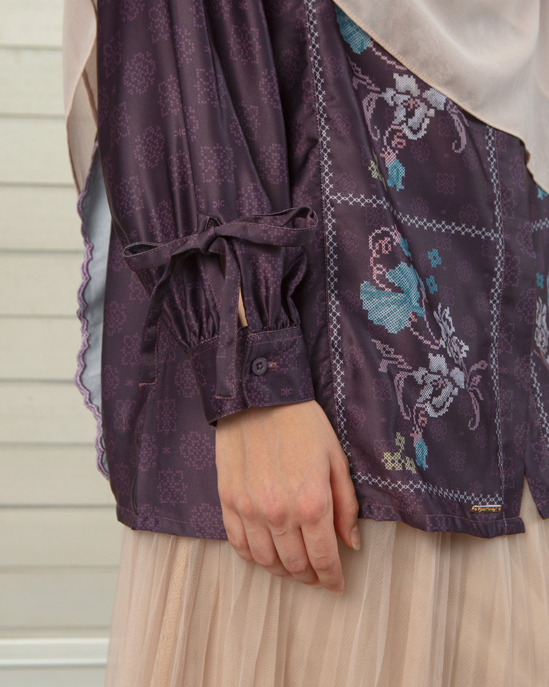 Serene blouse Mom Burgundy