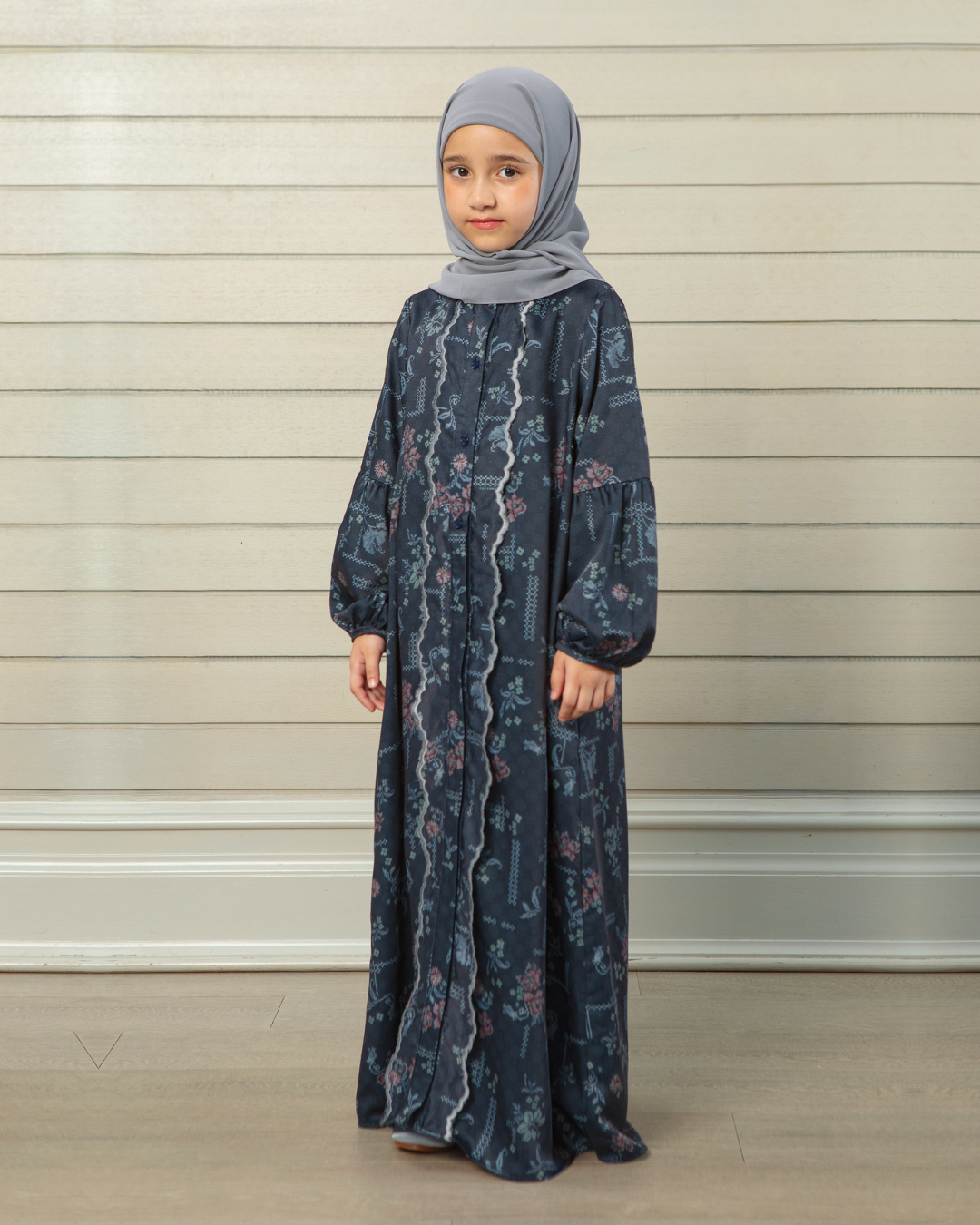 Serene dress Kids Navy
