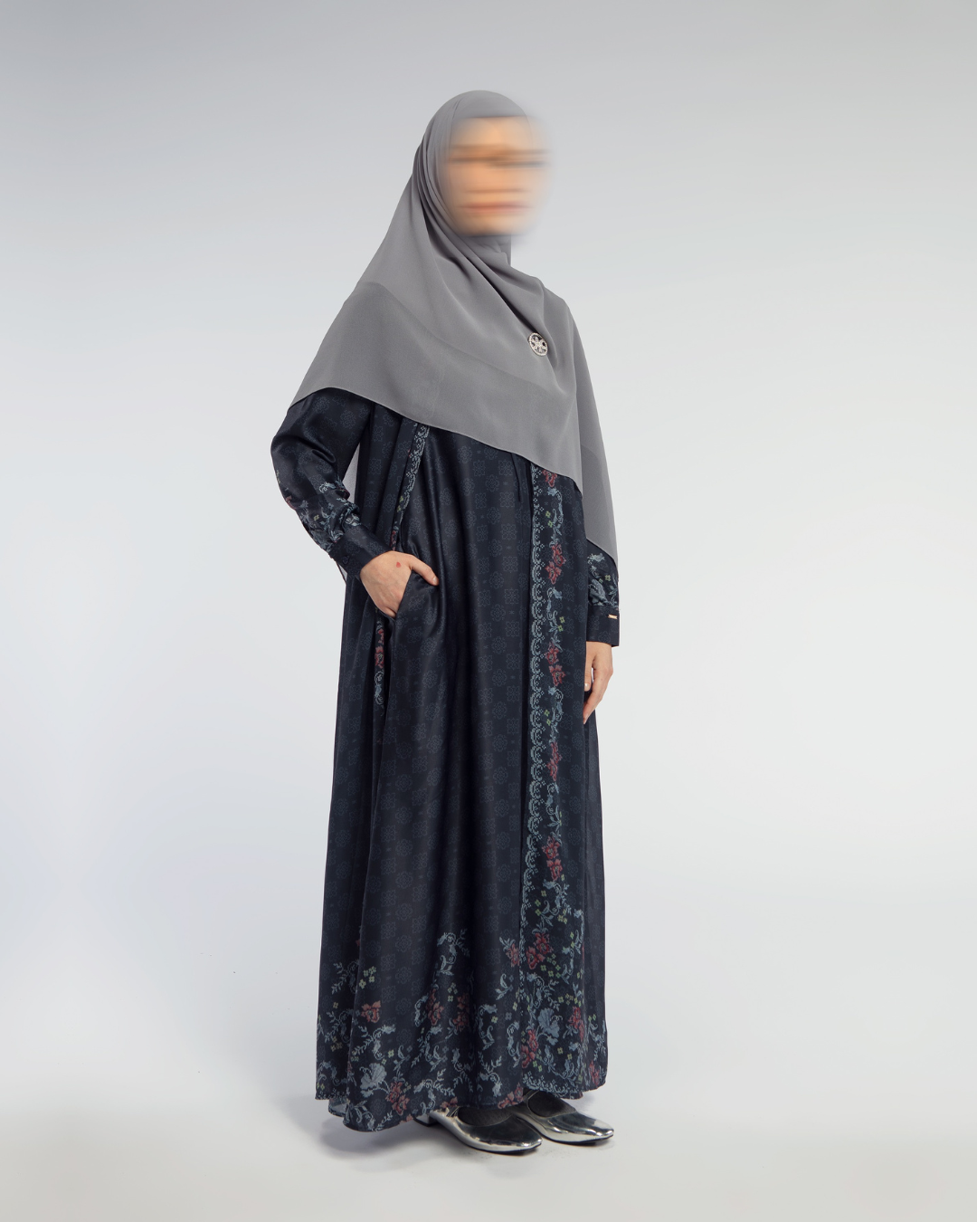 Serene dress Mom Navy
