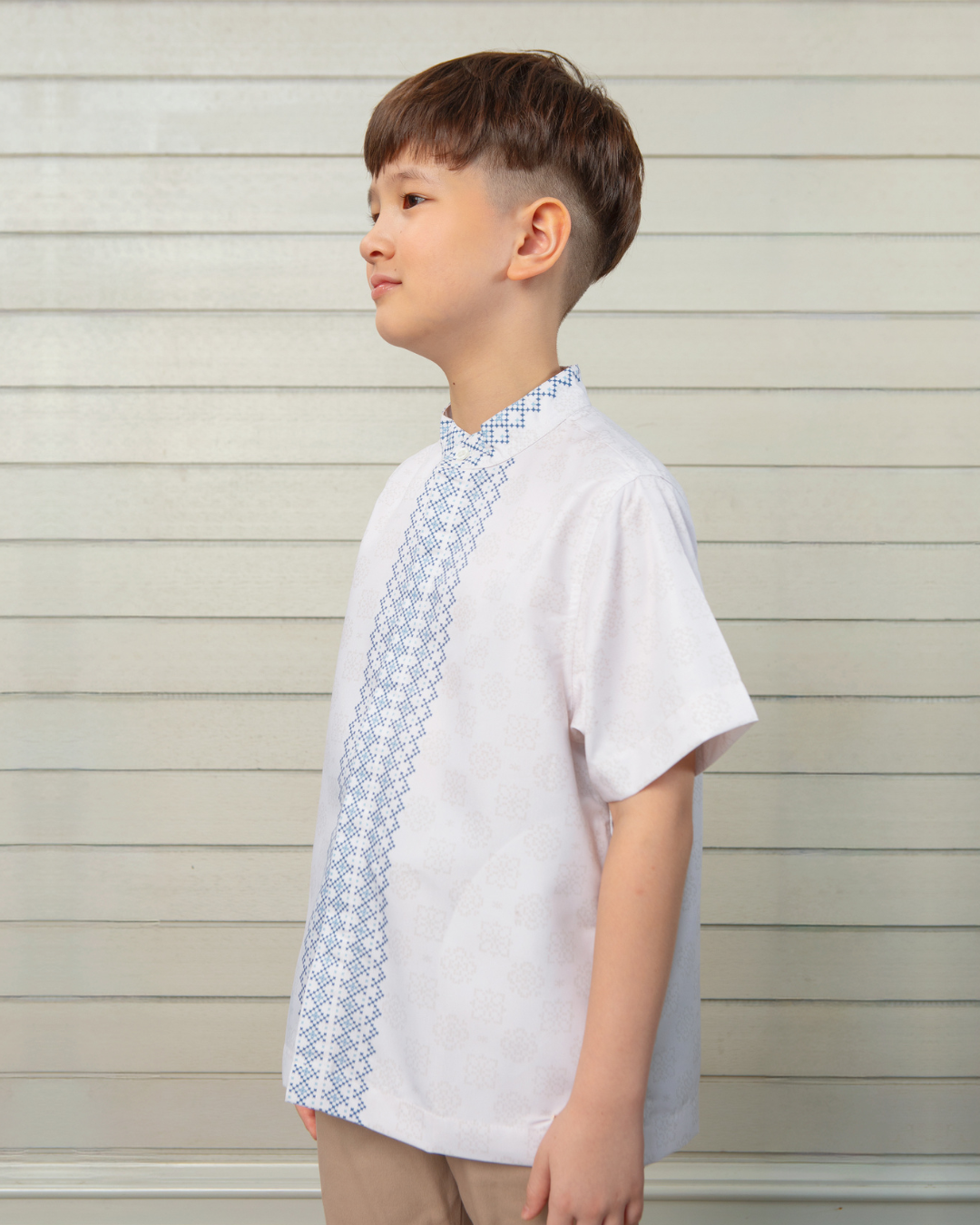 Serene shirt Kids Ivory