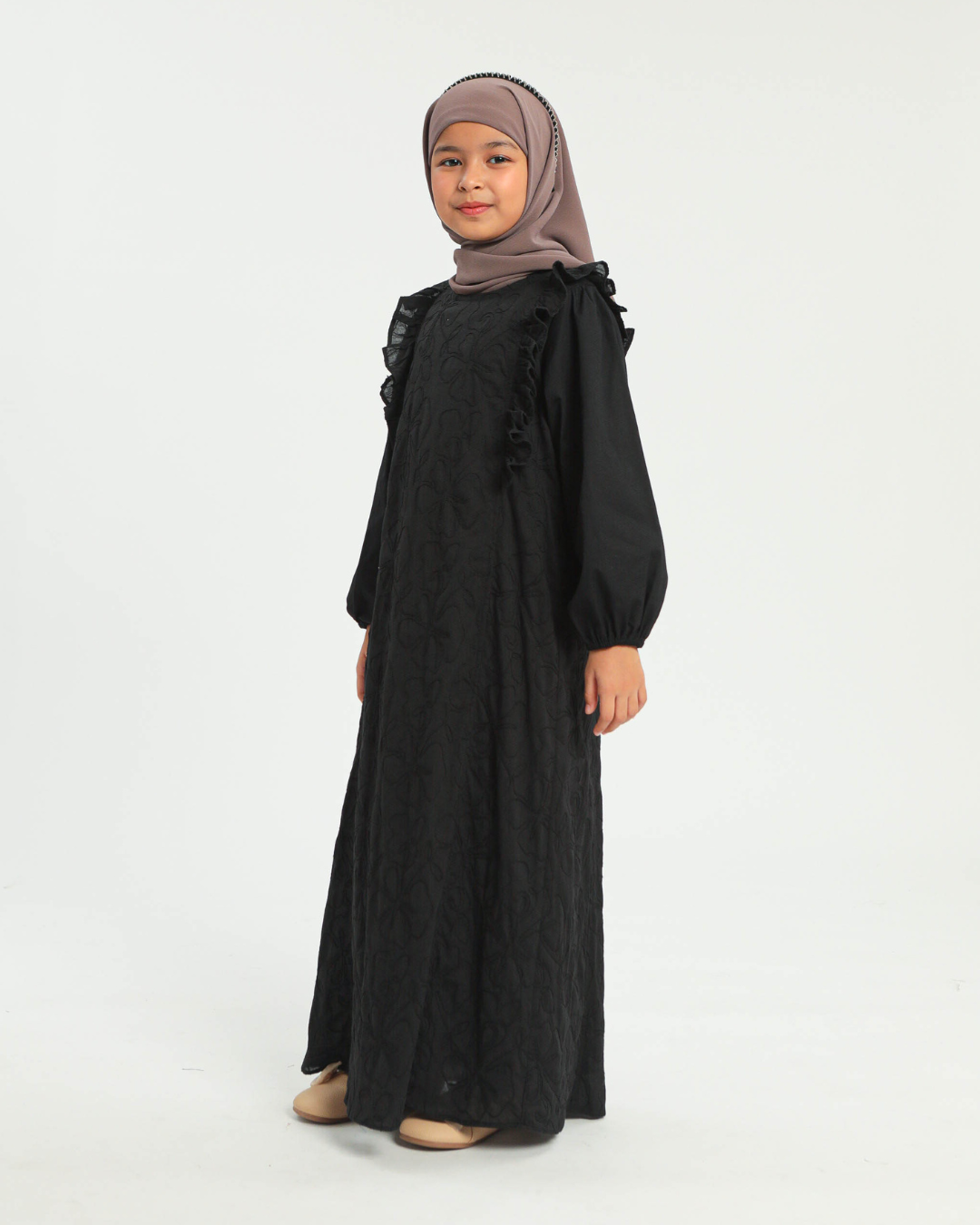 Syafana dress Kids Black
