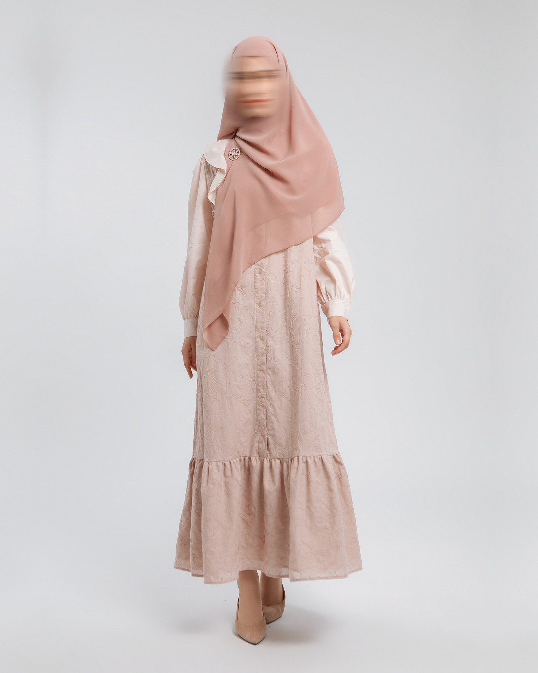 Syafana dress Mom Dusty Pink