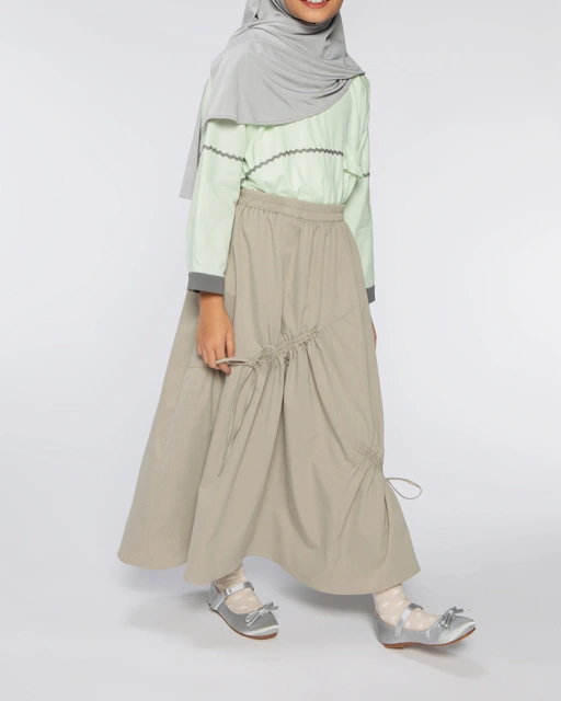Willa skirt Kids Taupe
