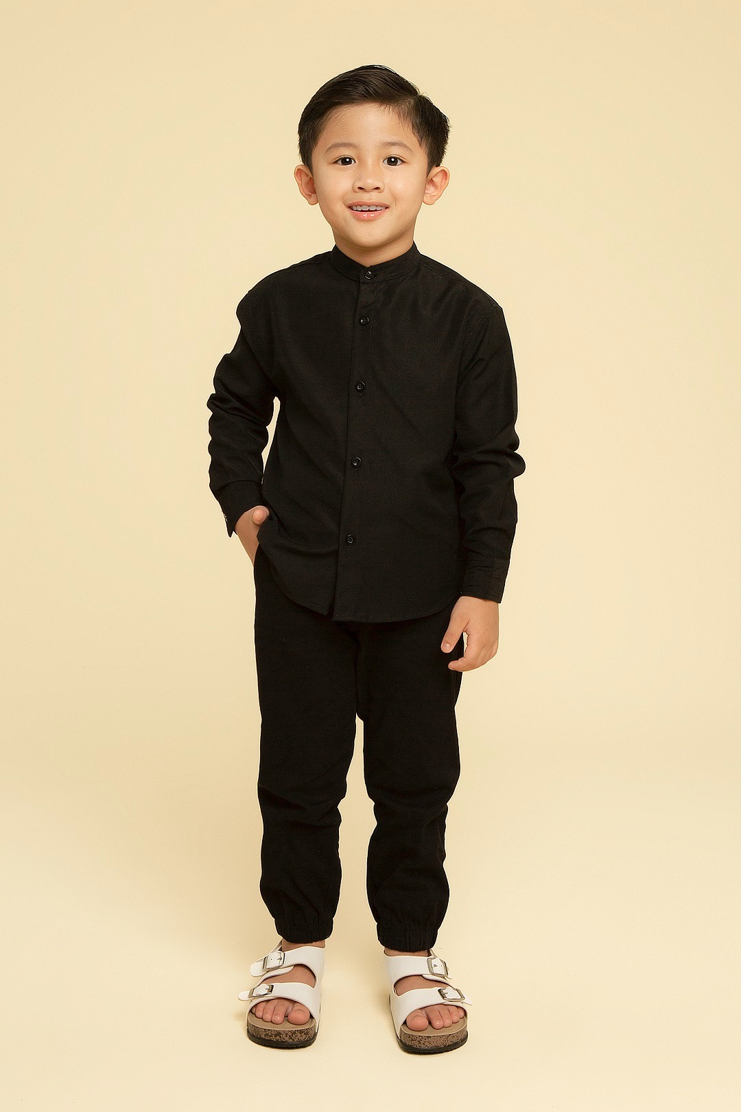 Galen Pants Kids (Cream,Grey Sage,Black,Navy)