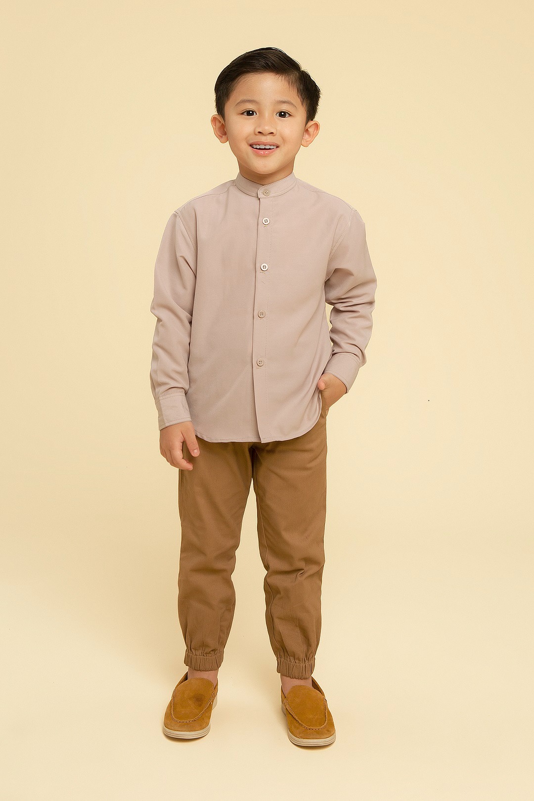 Galen Pants Kids (Cream,Grey Sage,Black,Navy)