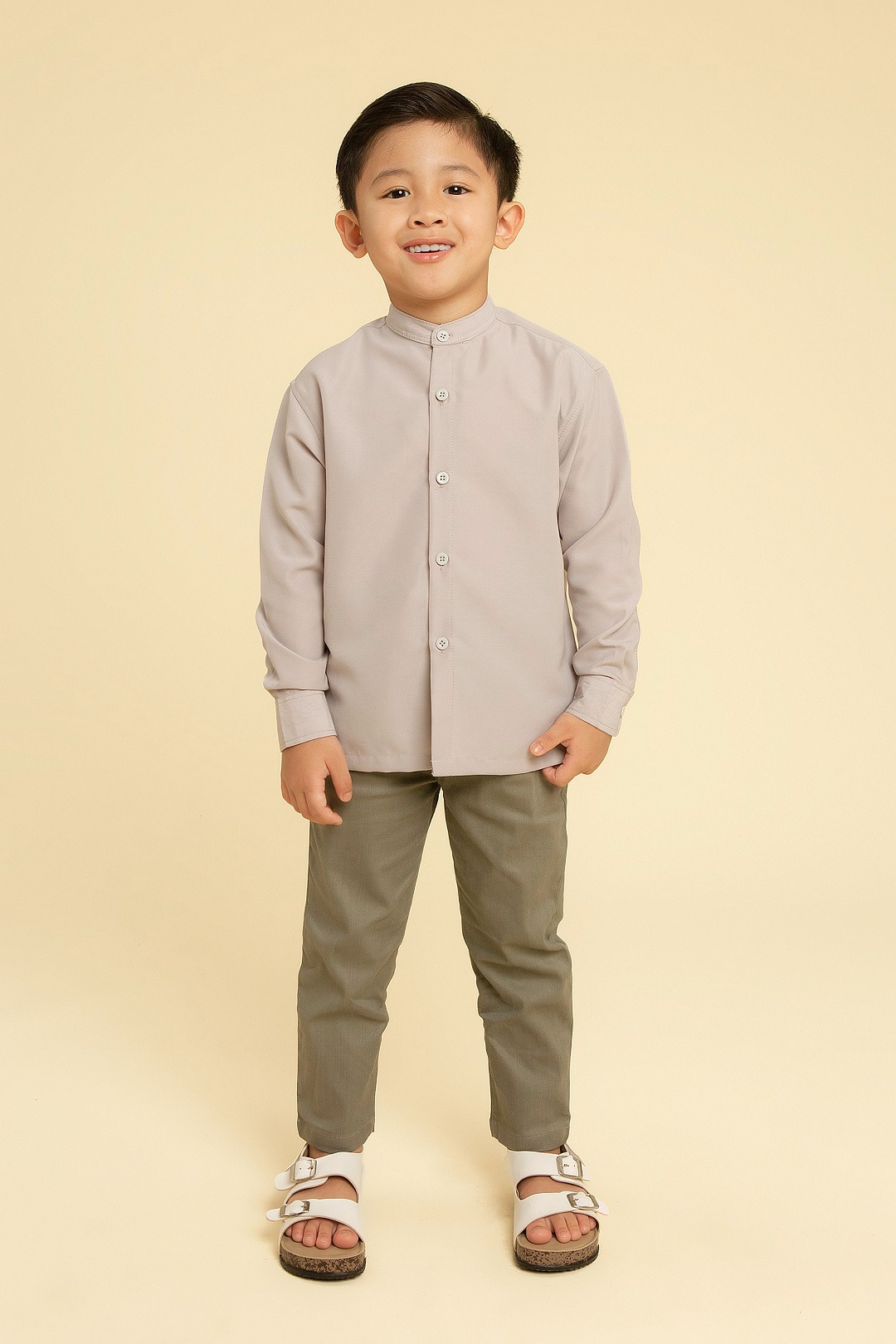 Maher Pants Kids (Cream,Grey Sage,Black,Navy)