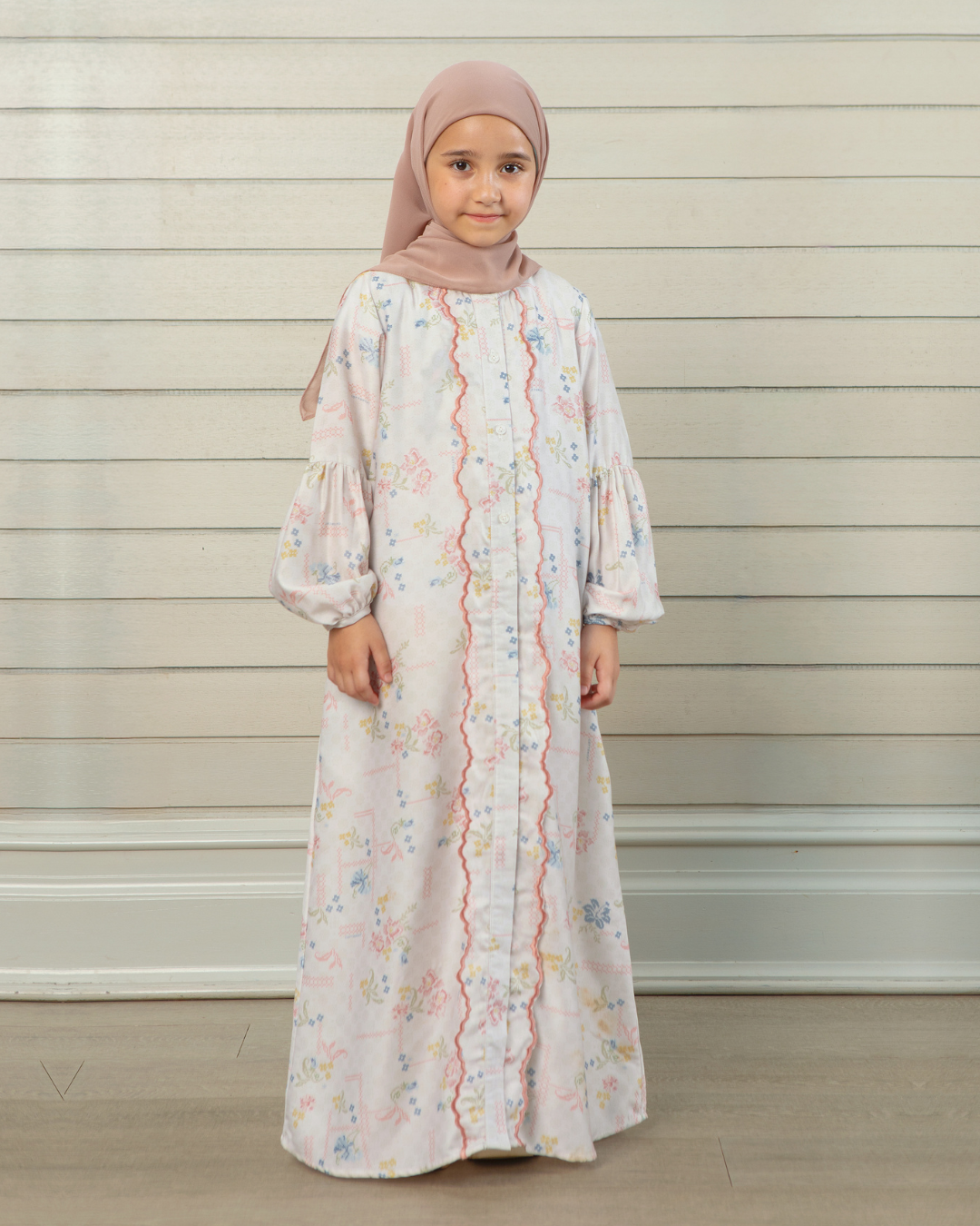 Serene dress Kids Ivory