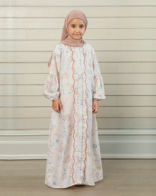 Image of Serene dress Kids Ivory