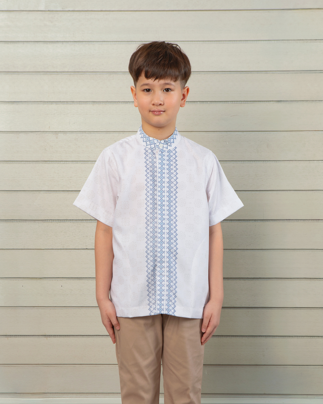 Serene shirt Kids Ivory