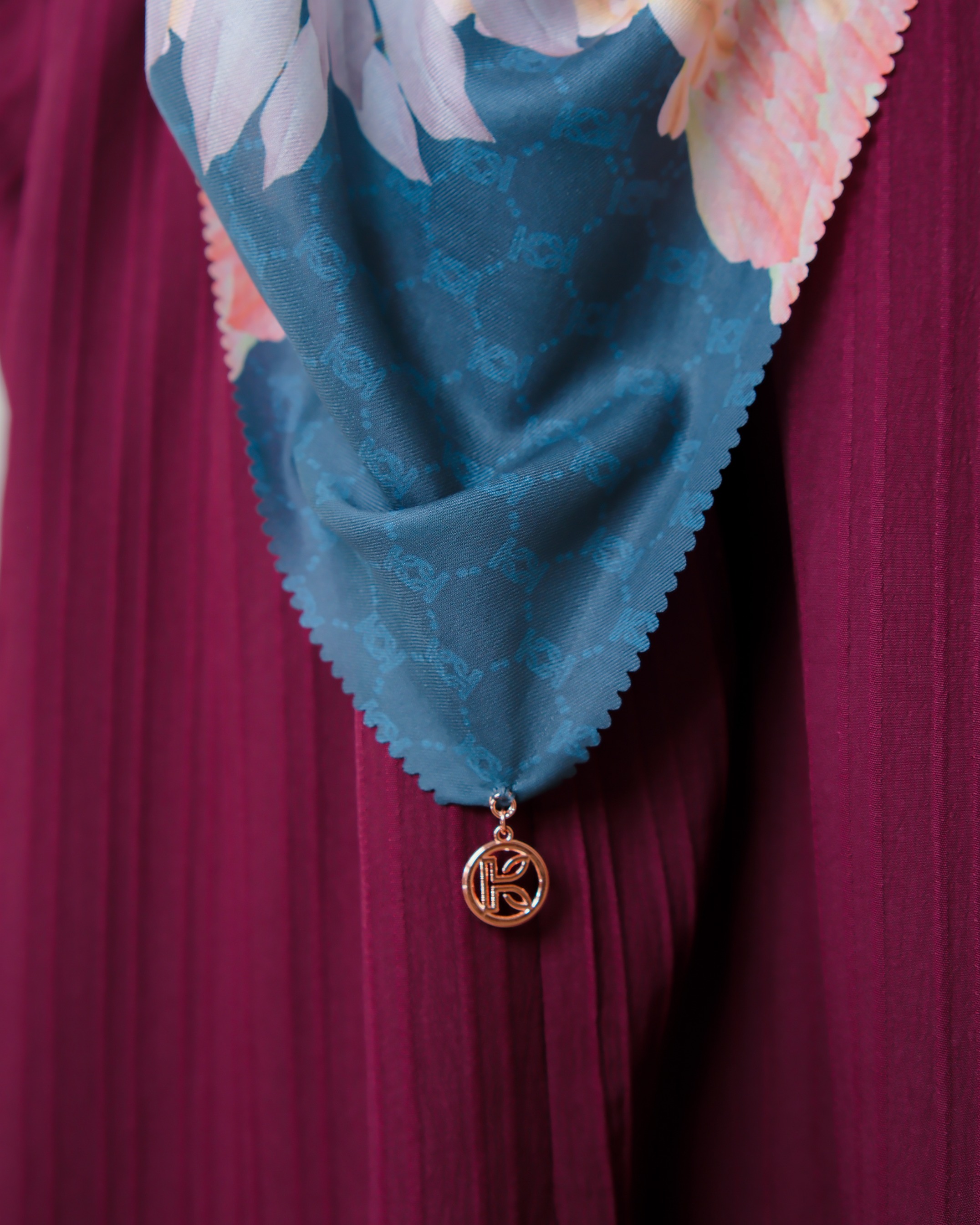 Zaujah Scarf Raya Series Emerald