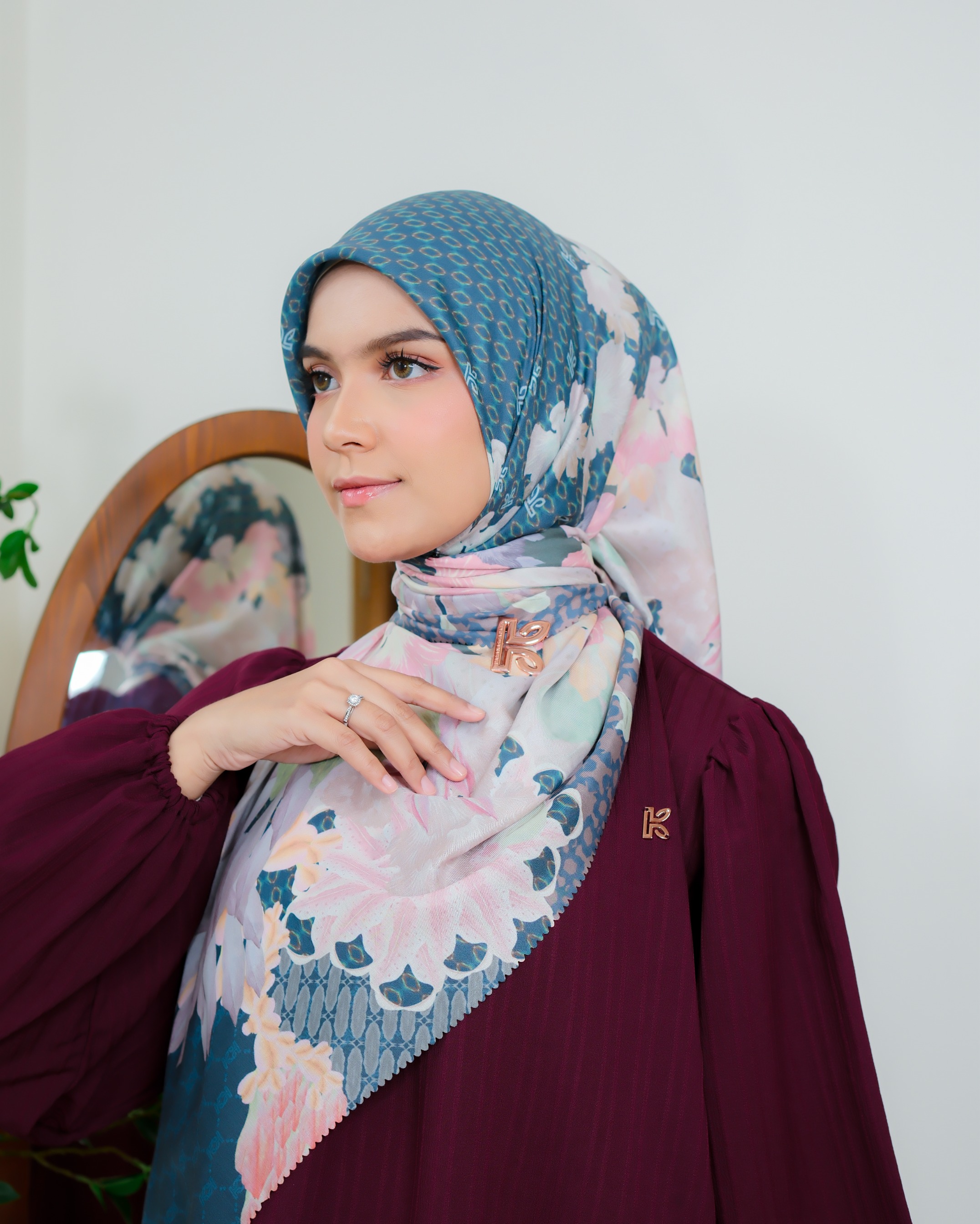 Zaujah Scarf Raya Series Syar'i Emerald