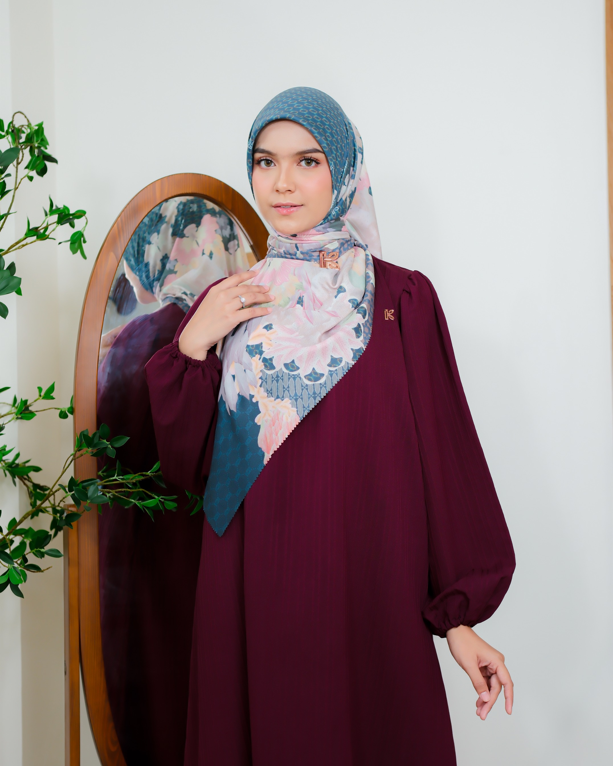 Zaujah Scarf Raya Series Syar'i Emerald